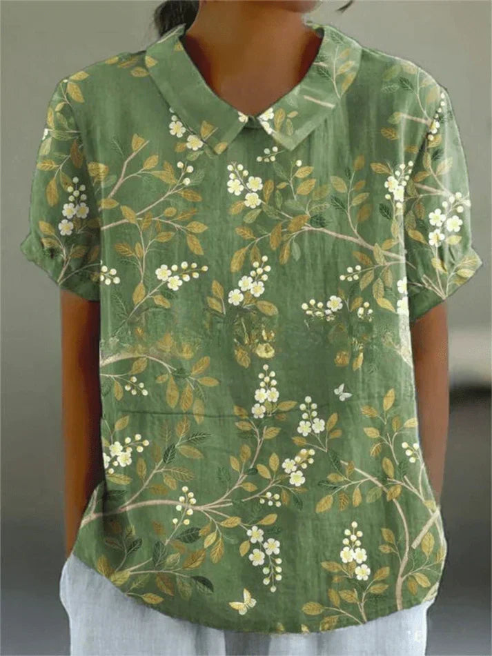 Devika | Floral Pattern Blouse