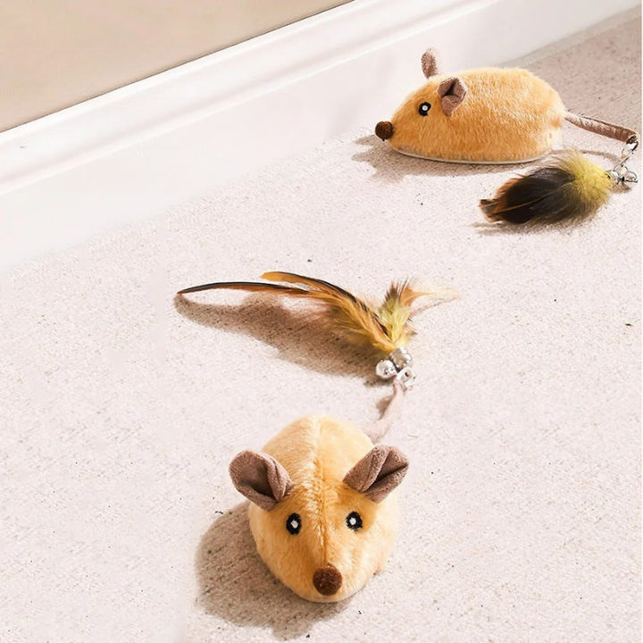 Interactive Cat Mouse Toy for Playful Pets