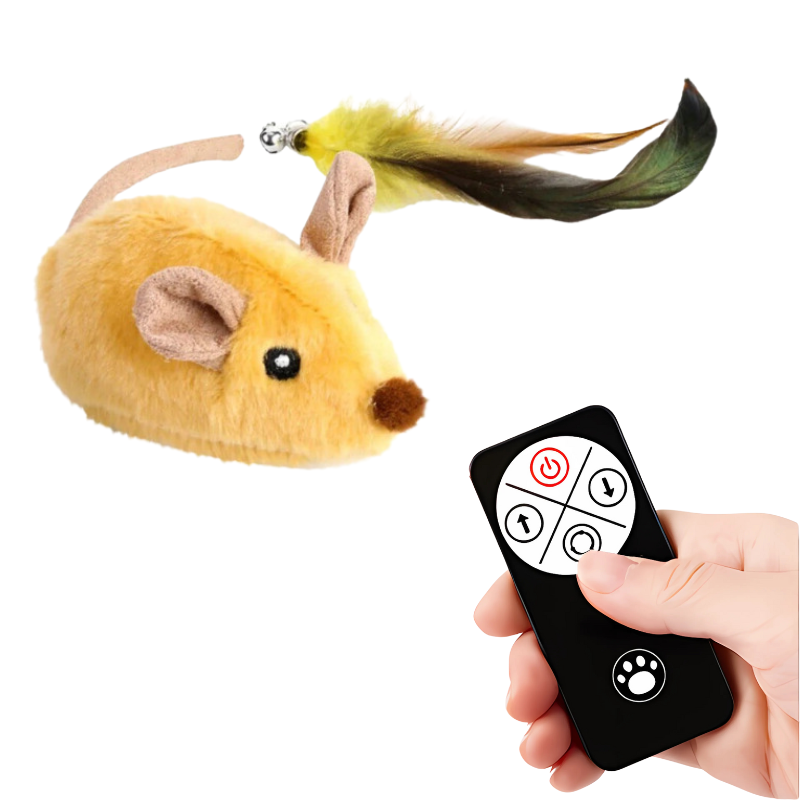 Interactive Cat Mouse Toy for Playful Pets