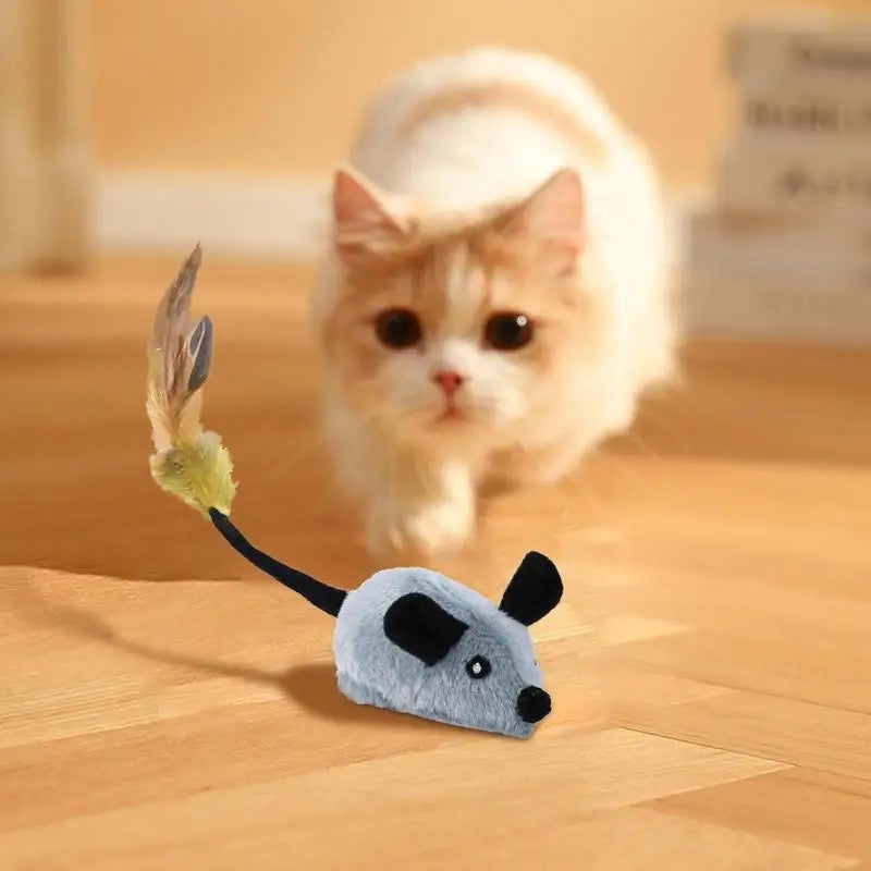 Interactive Cat Mouse Toy for Happy, Active Felines