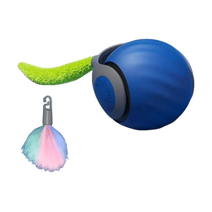 Interactive Cat Toy Ball with Dual Speed & Smart Modes