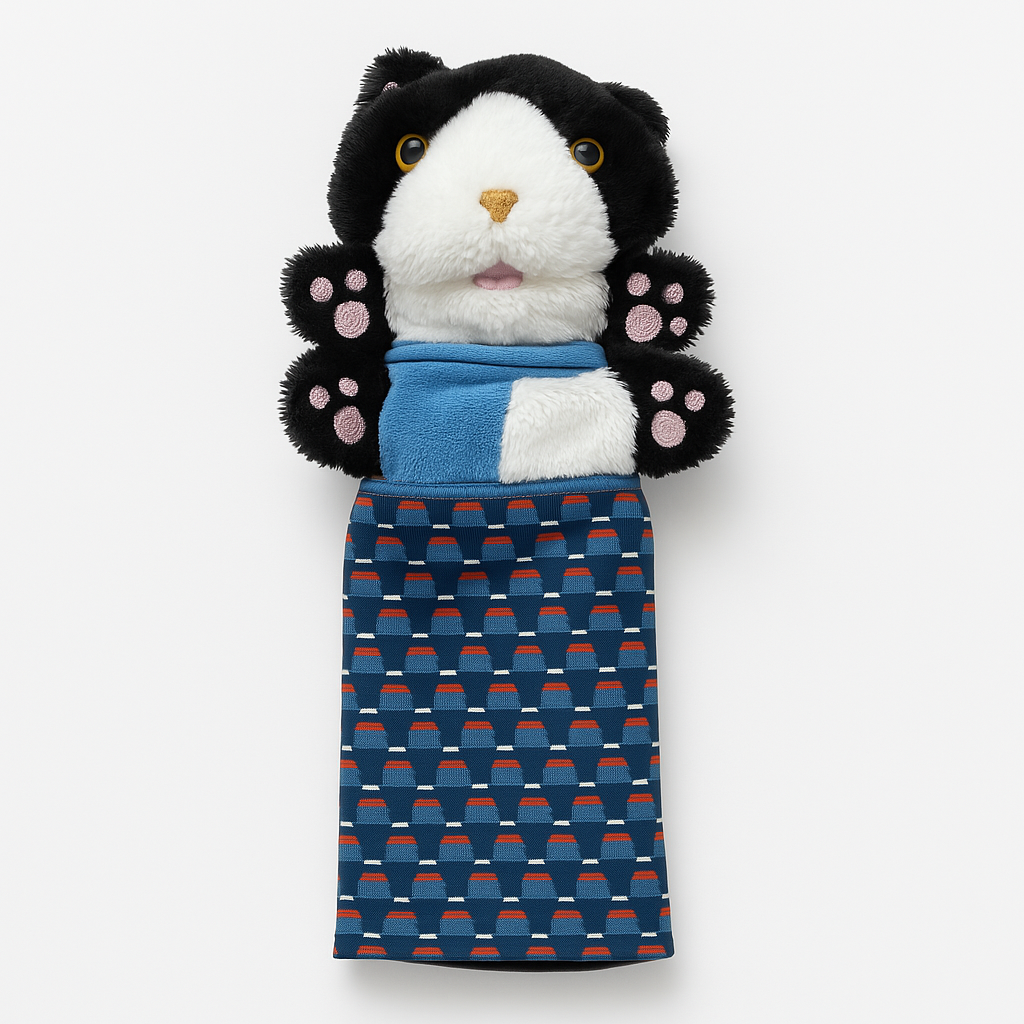 Interactive Cat Wrestling Glove Toy for Playful Felines