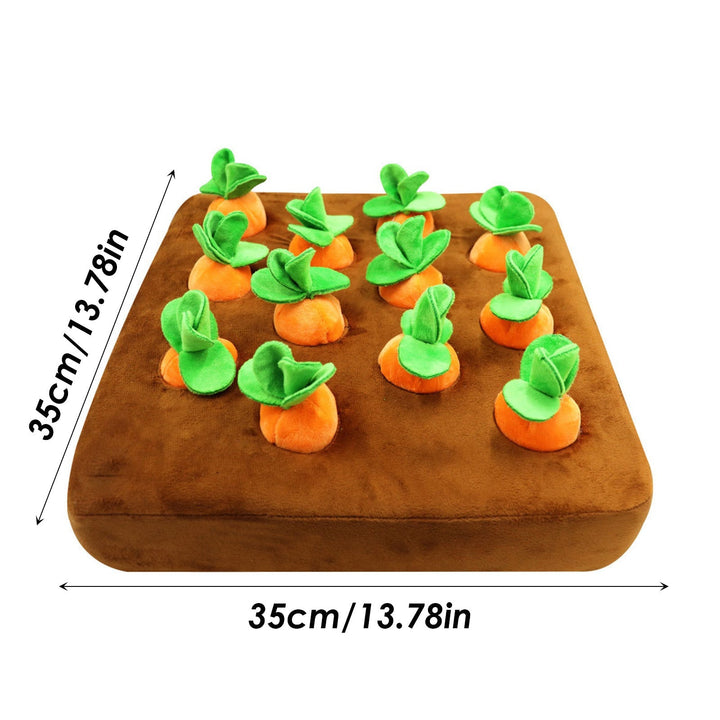 Interactive Dog Carrot Garden Toy for Mental Stimulation