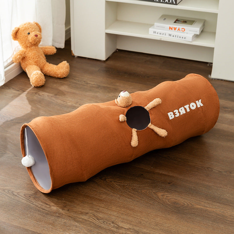 Cat's Interactive Foldable Play Tunnel - Endless Fun!