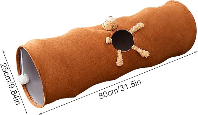 Cat's Interactive Foldable Play Tunnel - Endless Fun!