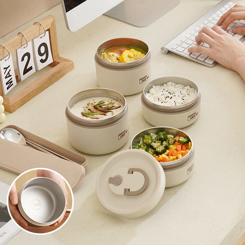 Insulated Lunch Box for Hot Meals on the Go