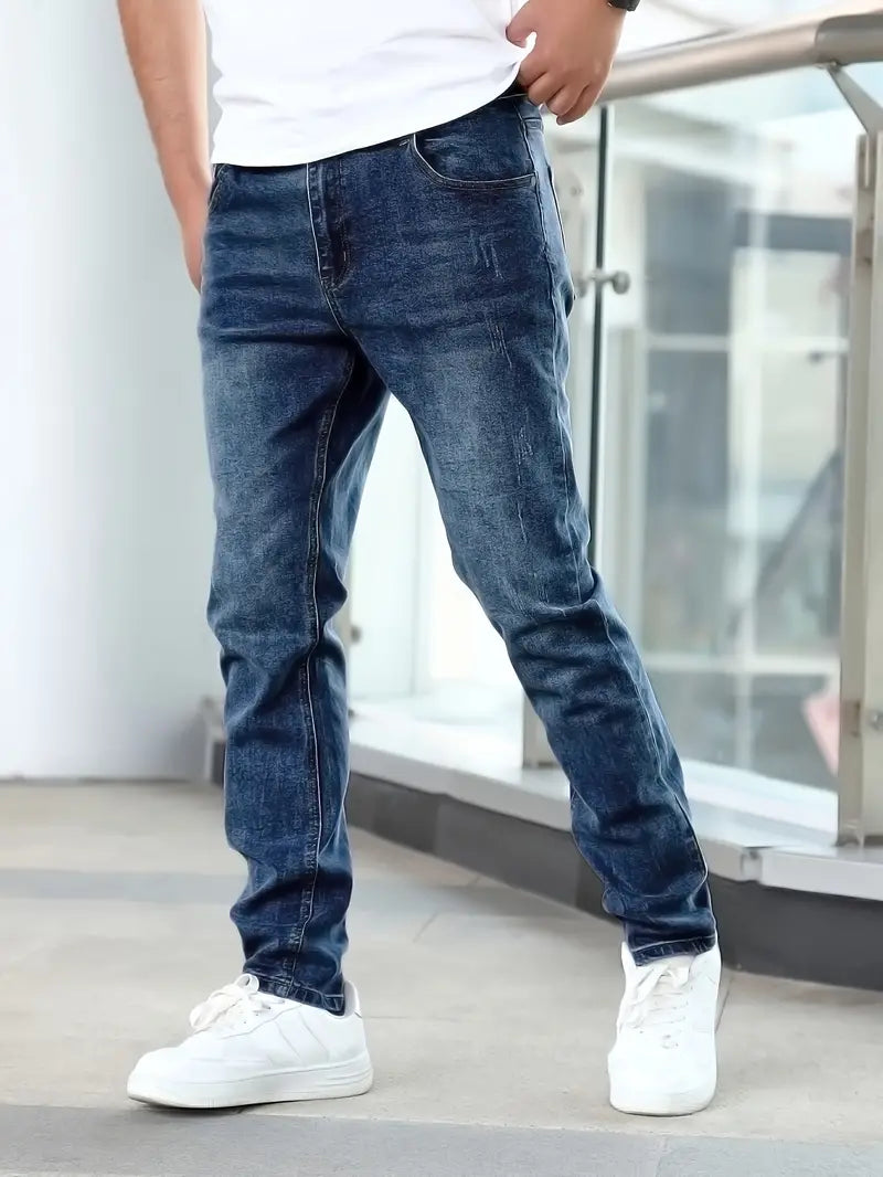 Men's Slim Fit Stretch Denim Jeans