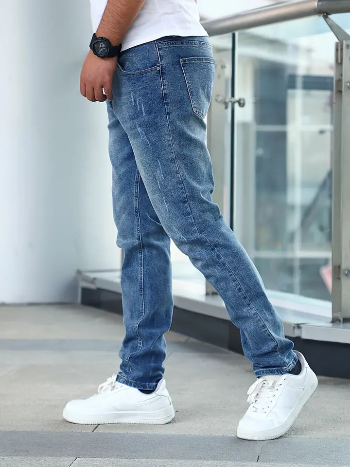 Men's Slim Fit Stretch Denim Jeans