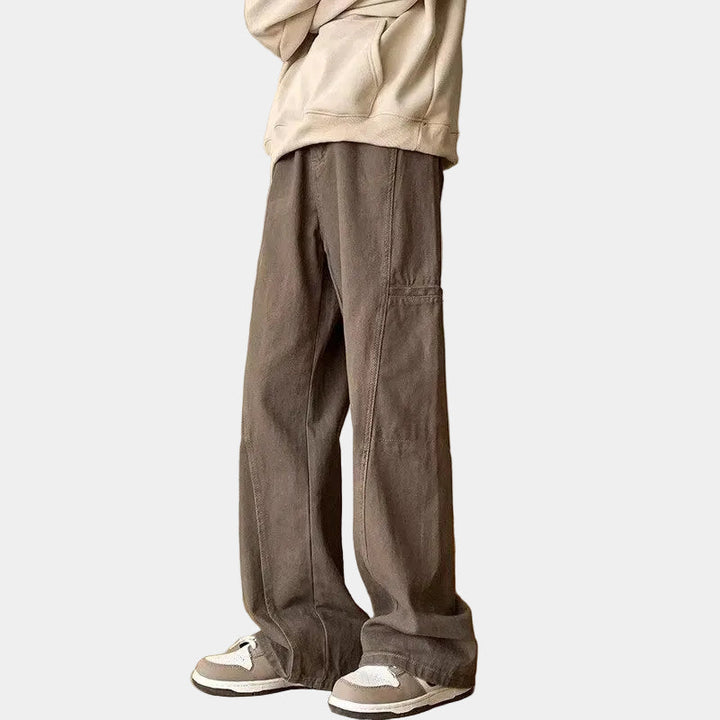 Men's Wide Fit Jeans - Elena Harper