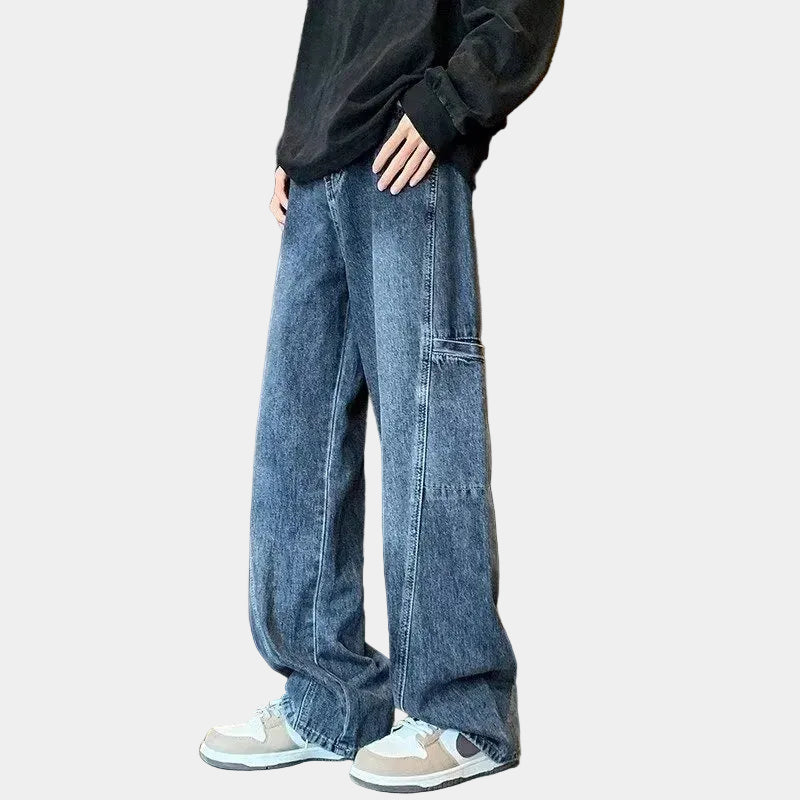Men's Wide Fit Jeans - Elena Harper