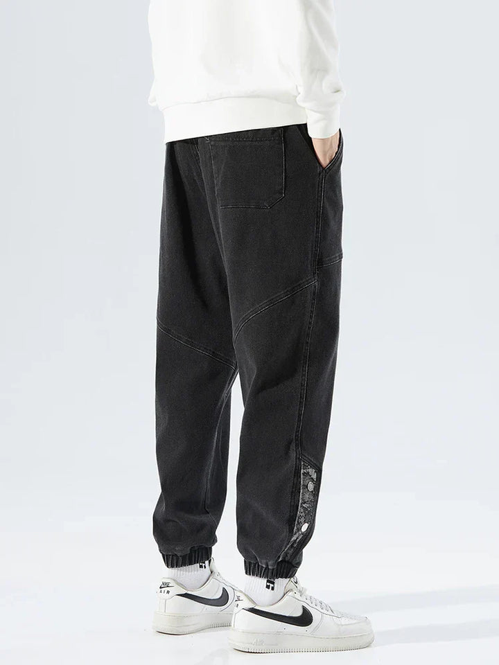 Men's Elastic Waist Jeans
