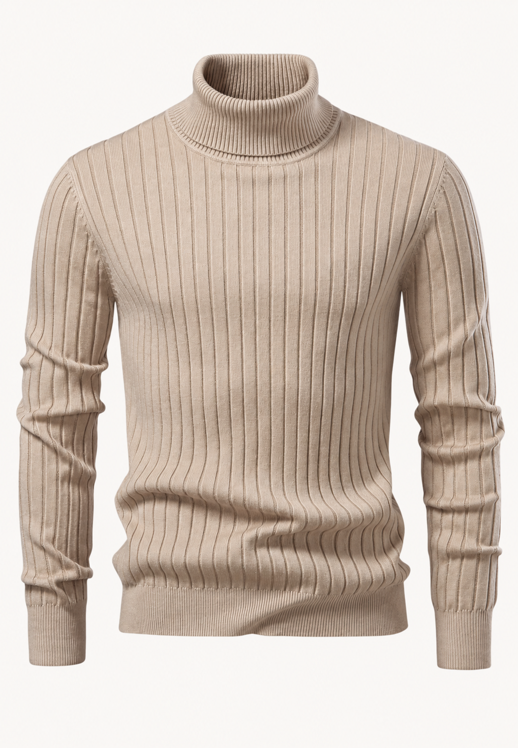 High Neck Knit Sweater - Marius