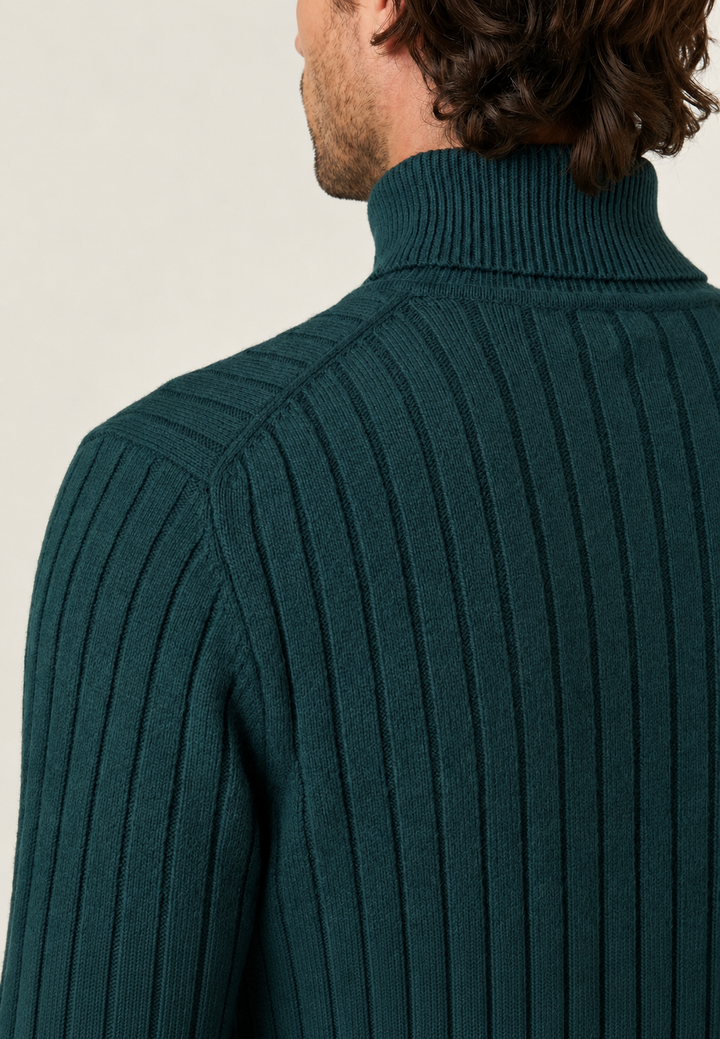 High Neck Knit Sweater - Marius