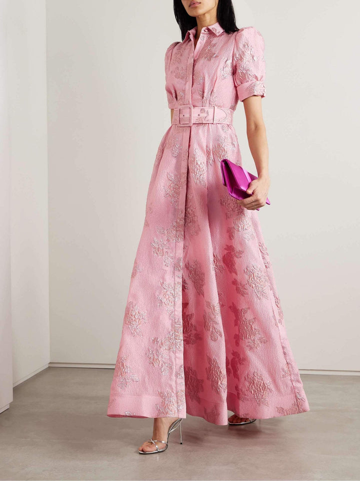 Camilla Elegant Bloom Maxi Dress - Elena Harper