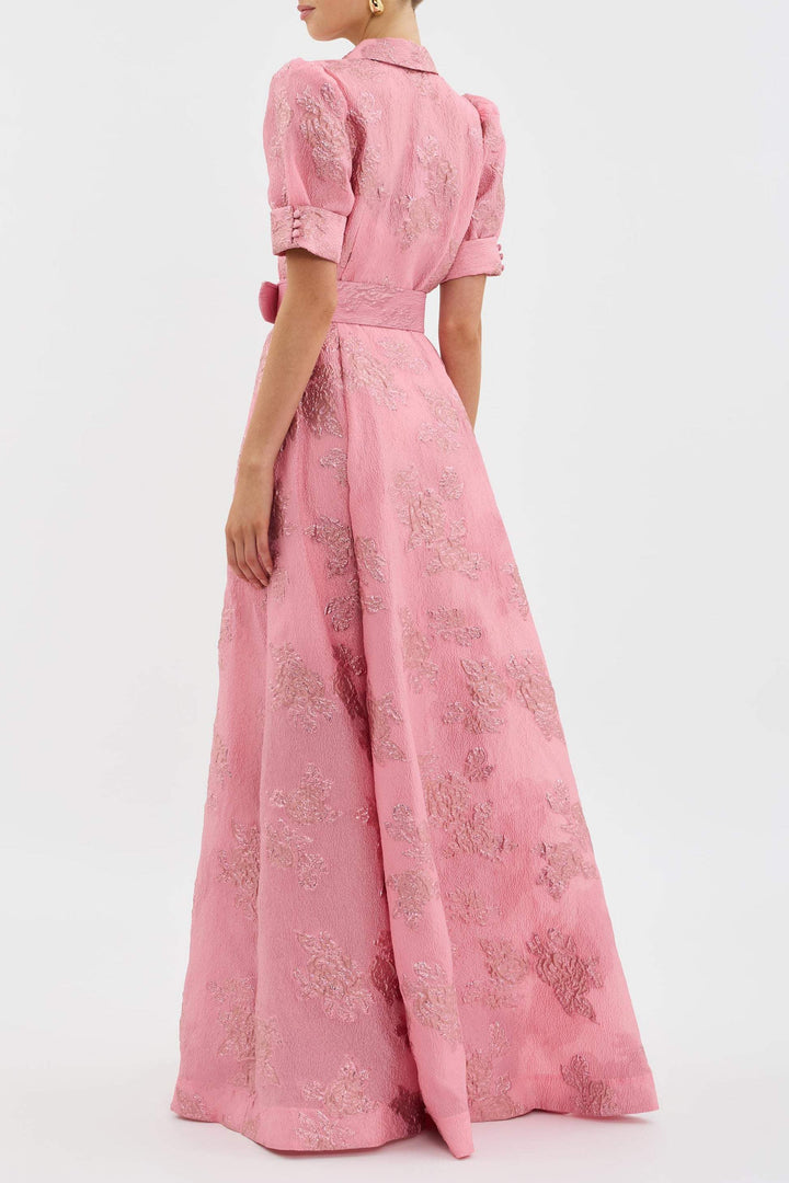 Nyssia Short Puff Sleeves Dress - Elena Harper