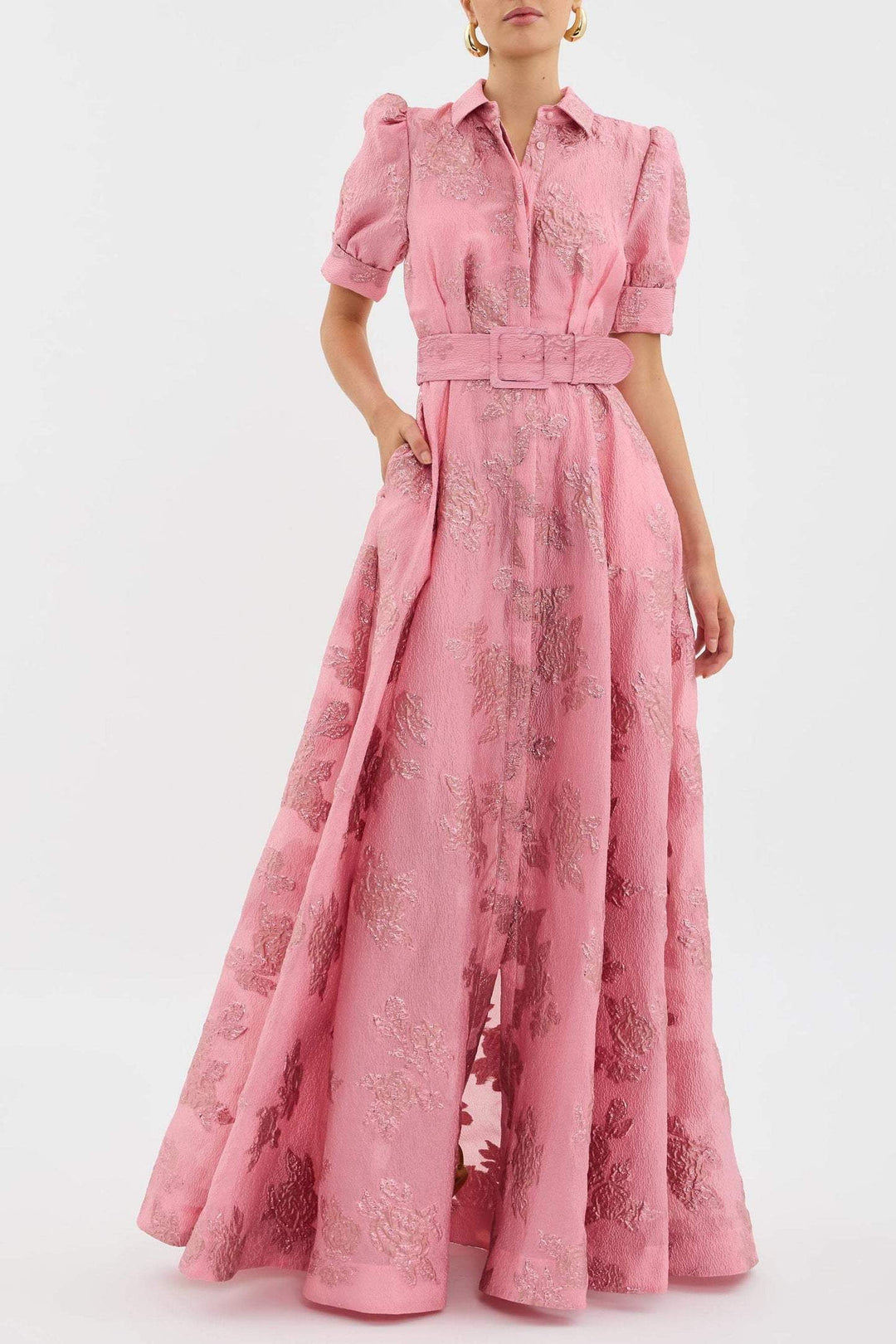 Nyssia Short Puff Sleeves Dress - Elena Harper