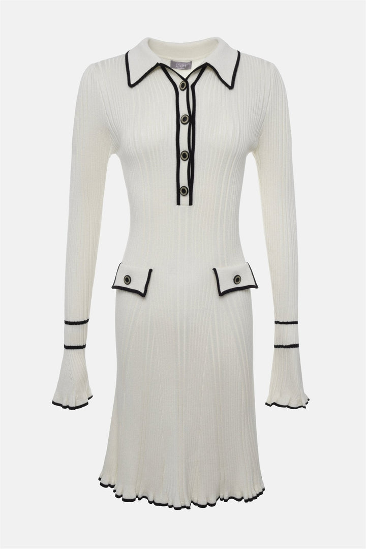 Luisa - Mesh Minidress with Contrasting Ruffles