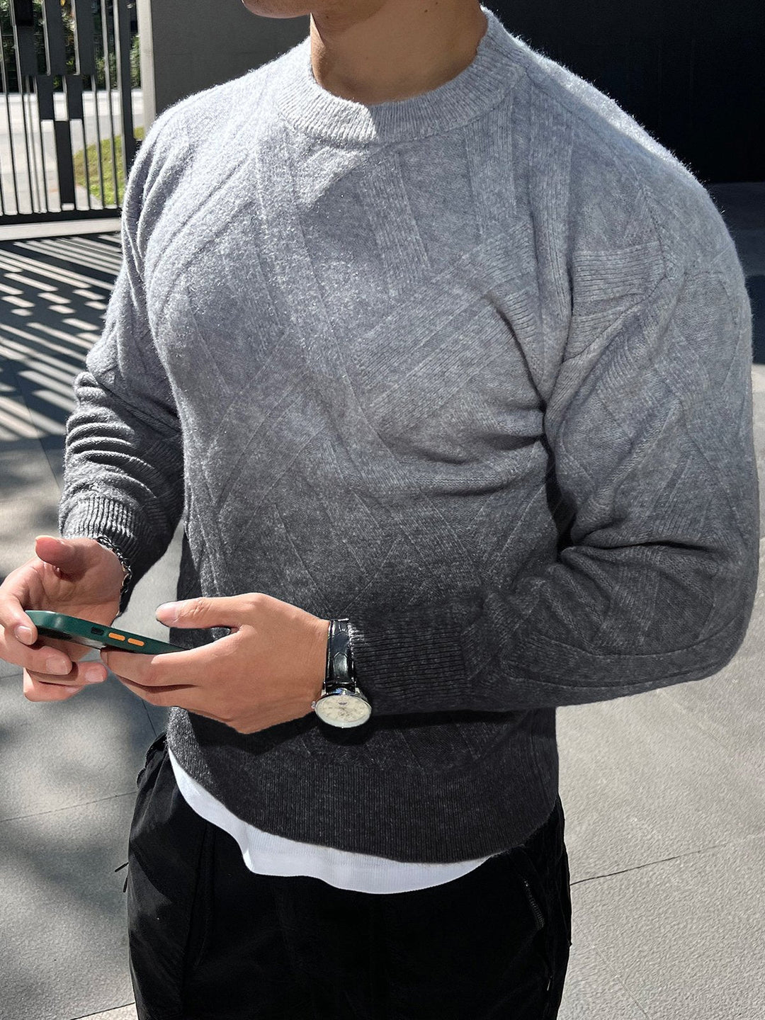 Gravity Tie Sweater