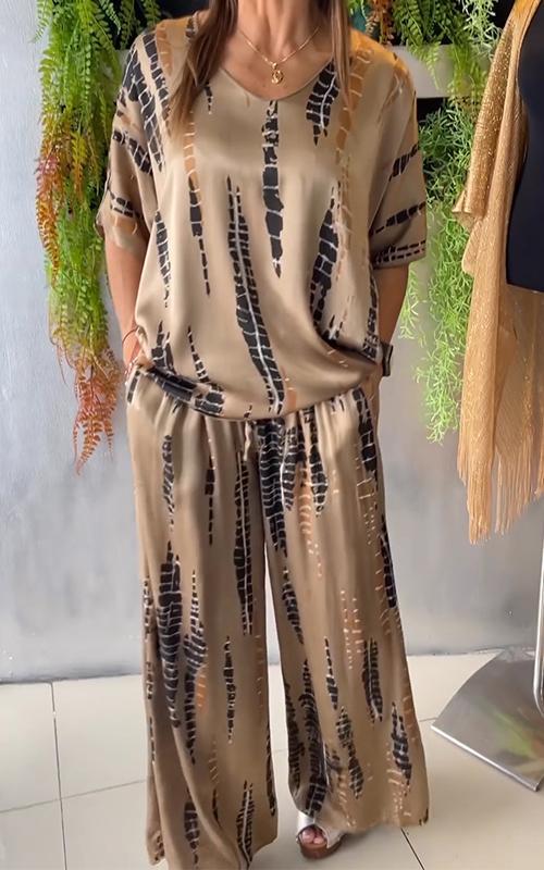 Marie - Casual Printed Set