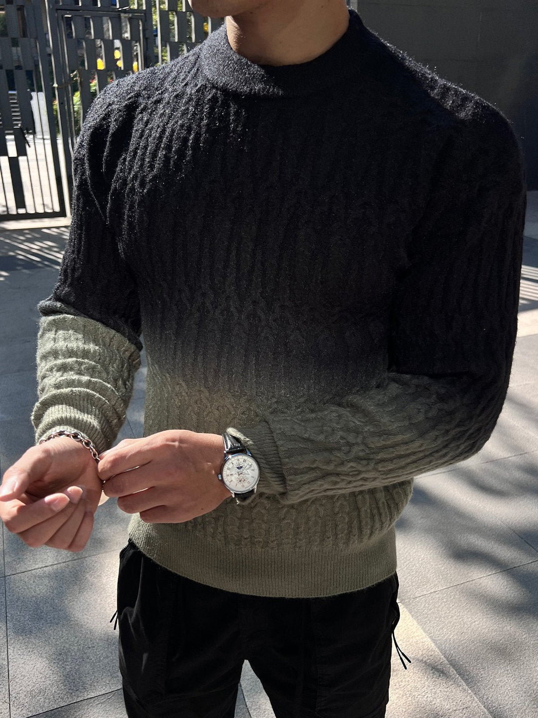 Gravity Tie Sweater