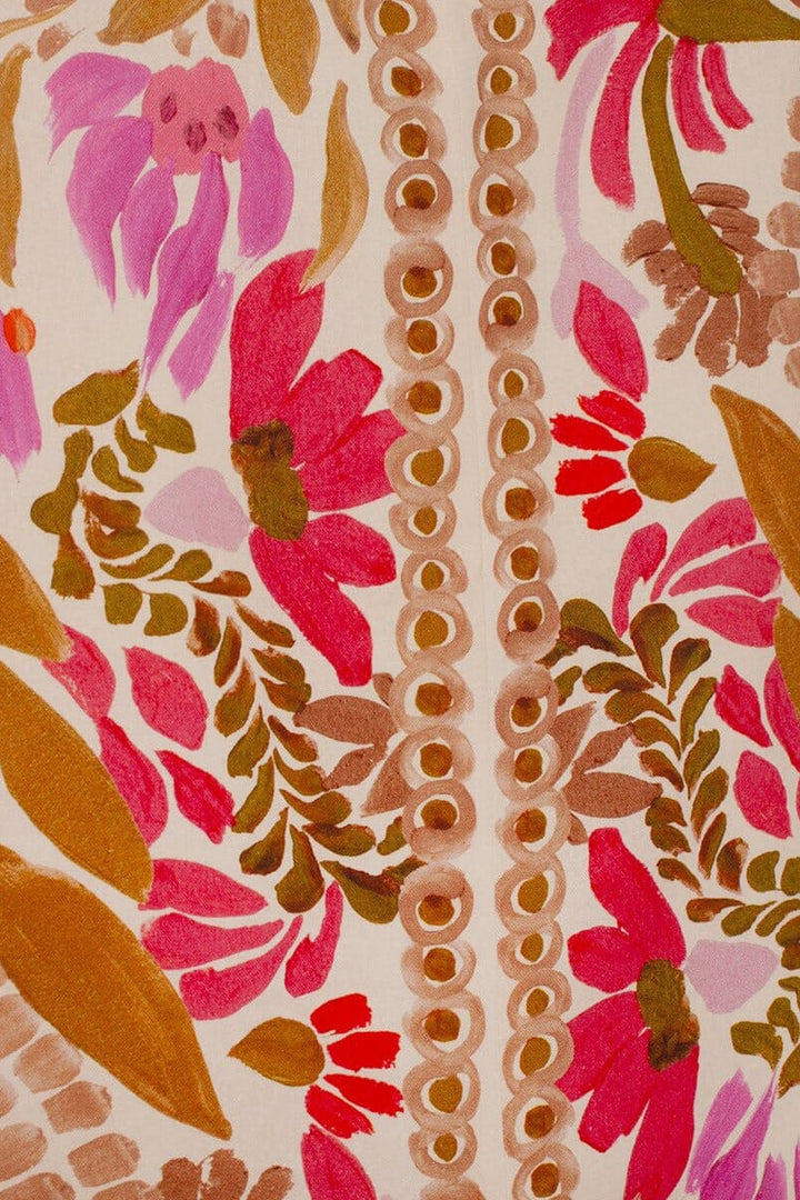 Suzanne Vibrant Floral Maxi Dress, view 5 - Elena Harper