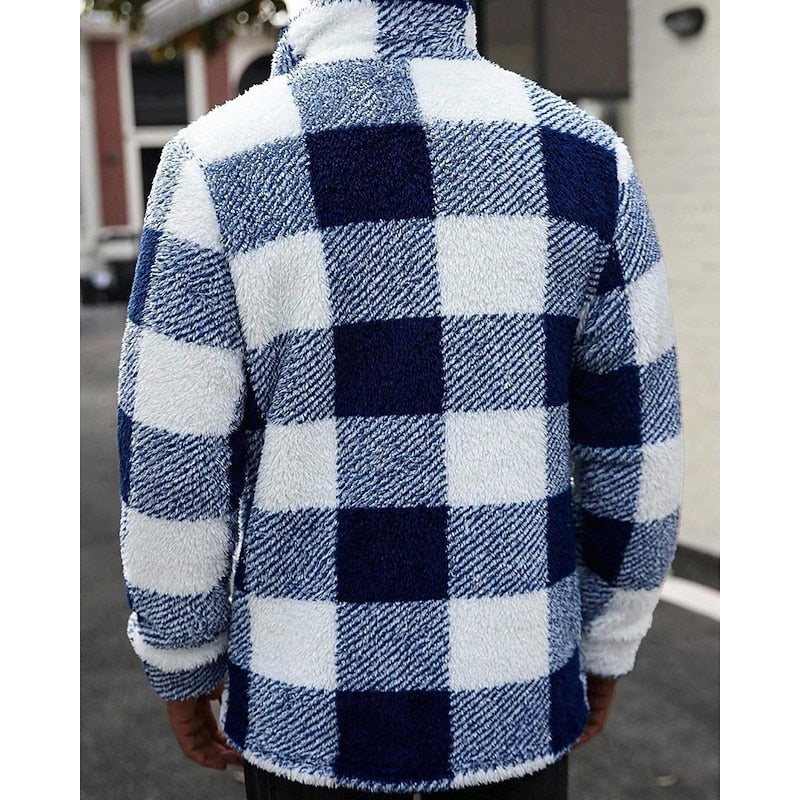 Bruno | Cosy Check Jacket