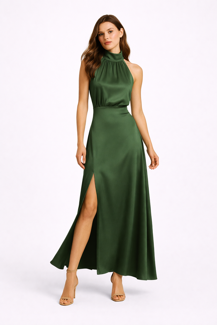 Women's Flowing Maxi Dress for Summer & Special Occasions