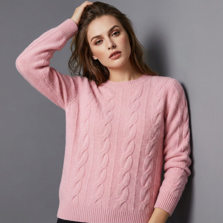 Cable Knit Sweater for Women