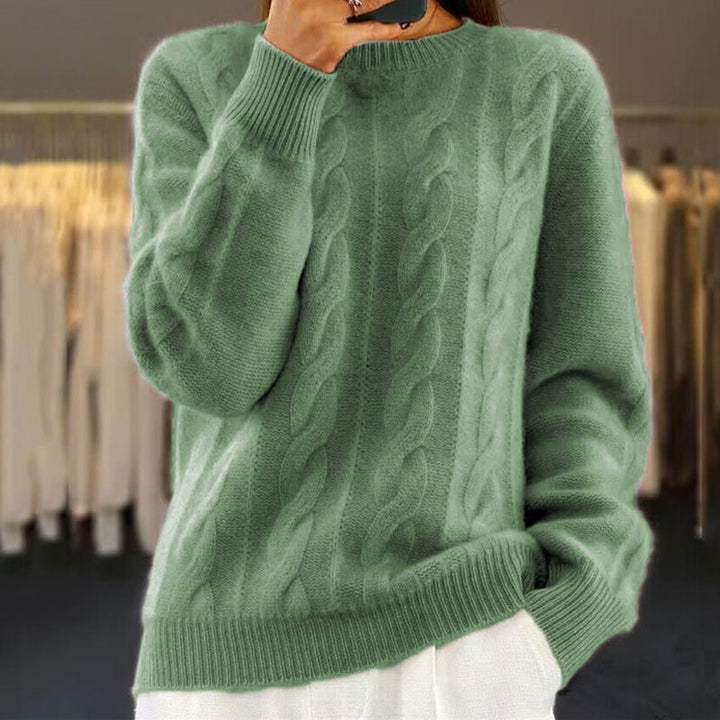 Cable Knit Sweater for Women