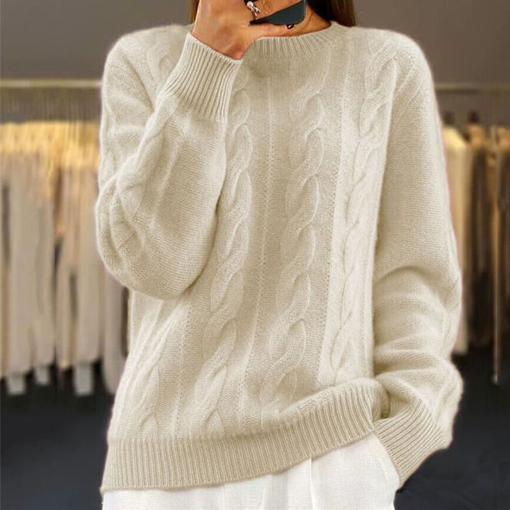 Cable Knit Sweater for Women