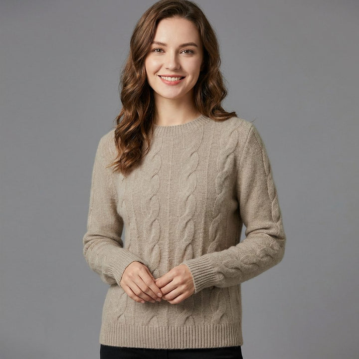 Cable Knit Sweater for Women