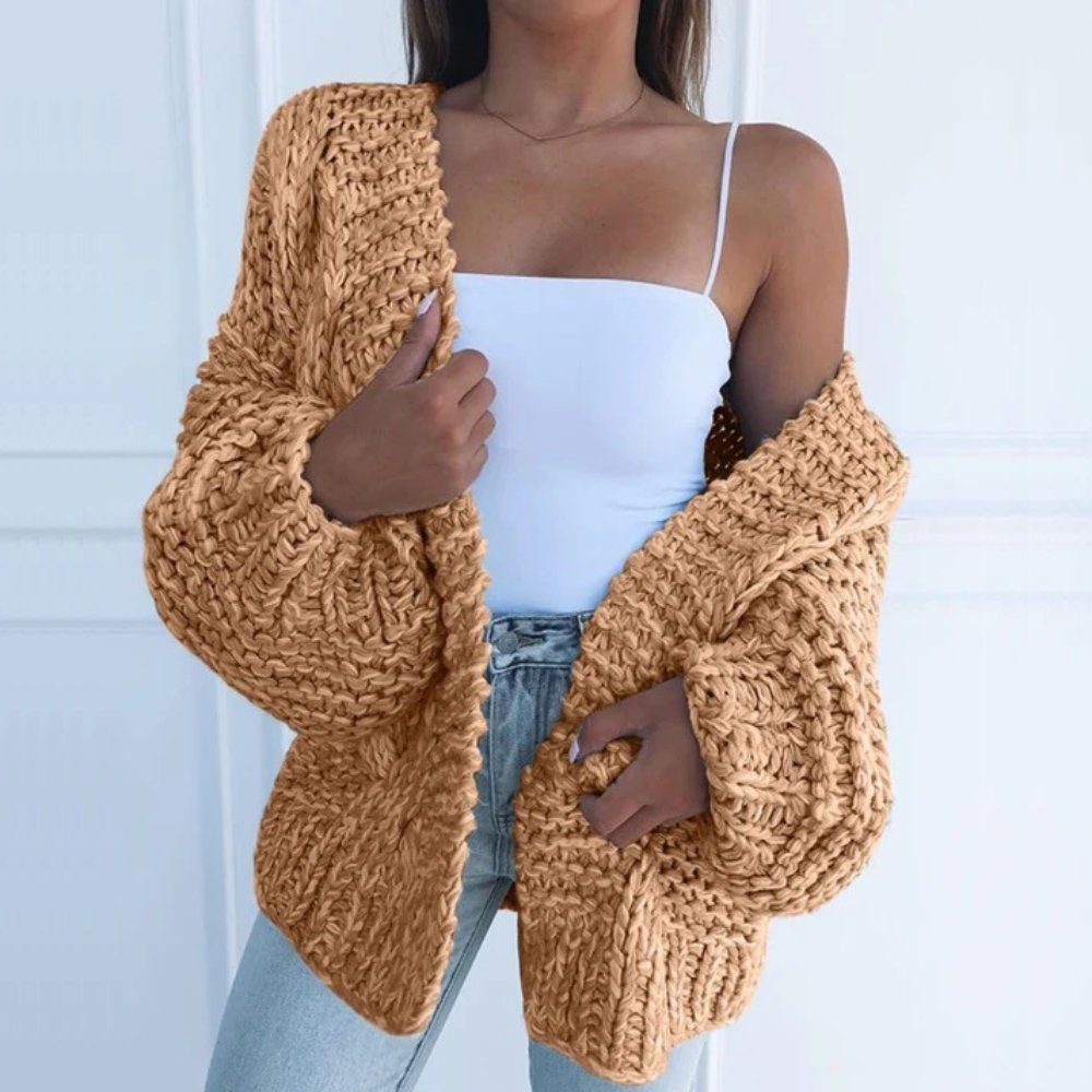 Eleanor - Chunky Knit Relaxed Cardigan