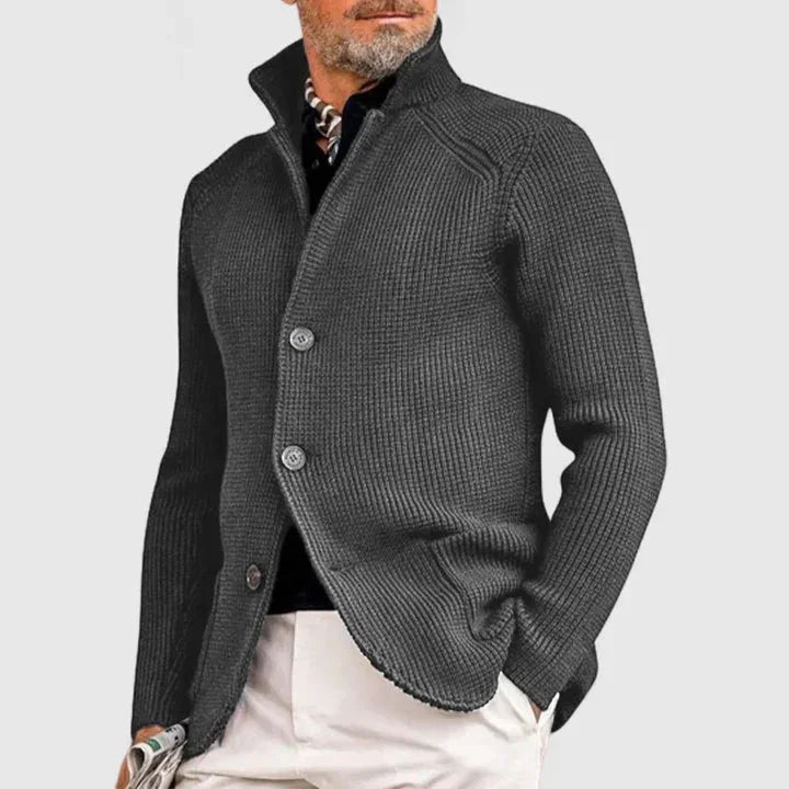 Elio Cardigan in Soft Knit, view 6 - Elena Harper