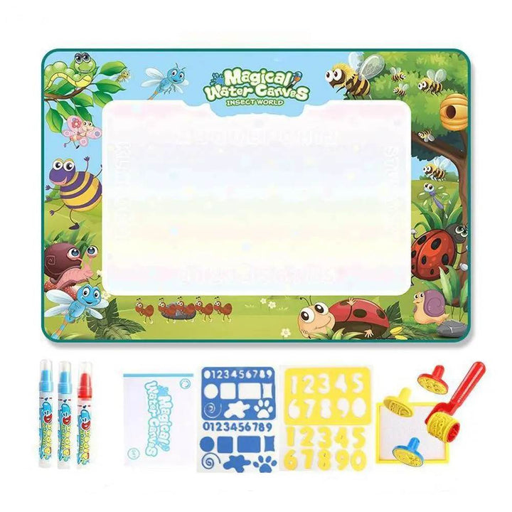 Kids' Magic Water Drawing Mat - Mess-Free Doodle Toy