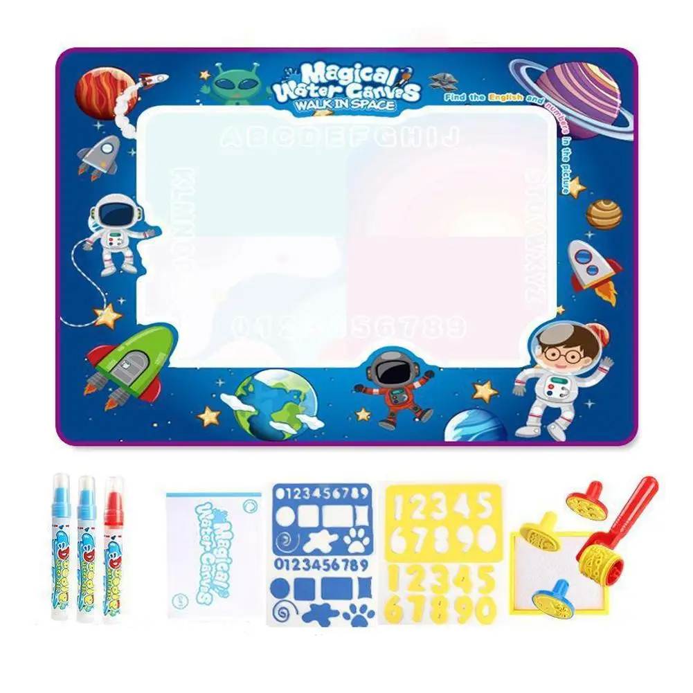 Kids' Magic Water Drawing Mat - Mess-Free Doodle Toy