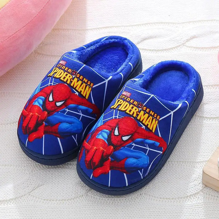 Kids Spider-Man Cozy Indoor Slippers for Boys & Girls