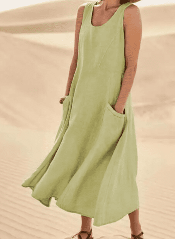 Ellie Elegant Dress with Pockets - Elena Harper