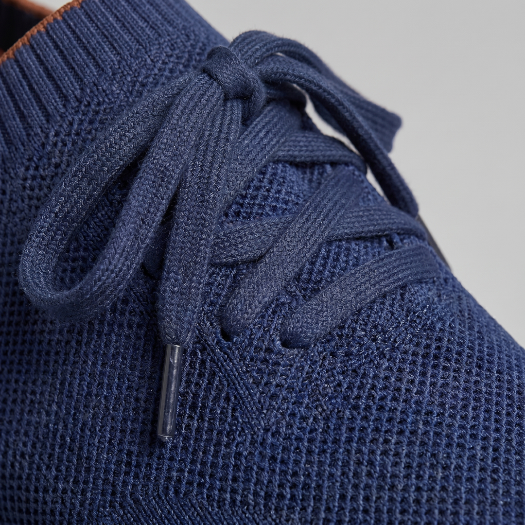 Knit Sock Lace-Up Trainers Men Casual