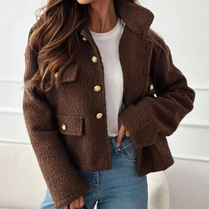 Short Teddy Blazer for Women