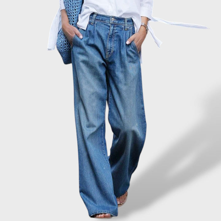 Sofia Wide and Comfortable Jeans for Women