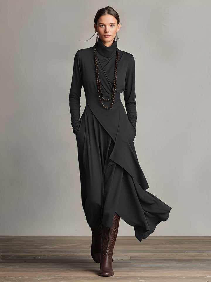 Nori™ | Modern Flowing Maxi Dress