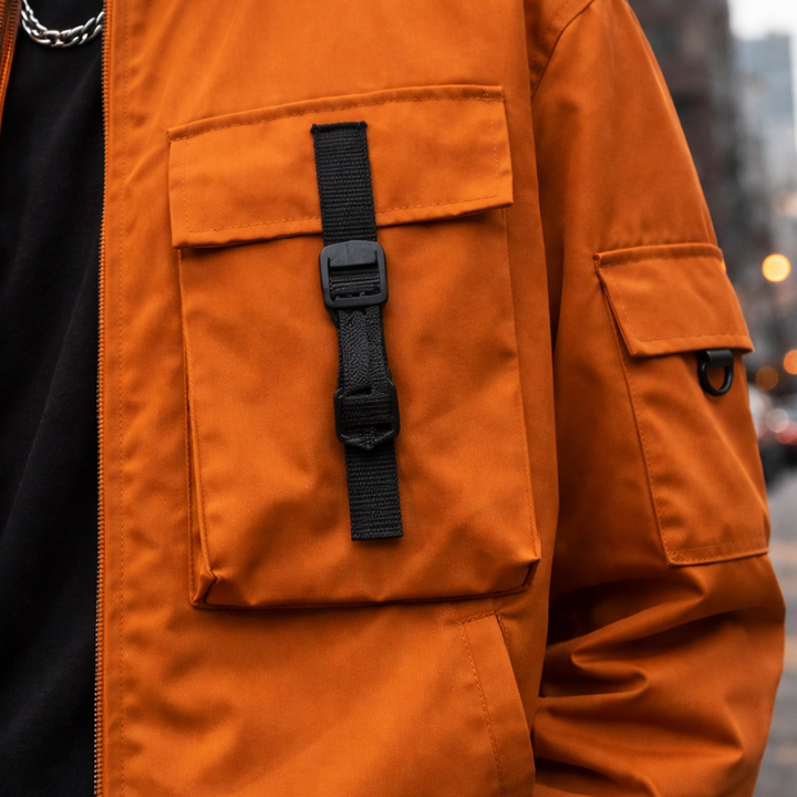 Cargo Bomber Jacket - Elena Harper