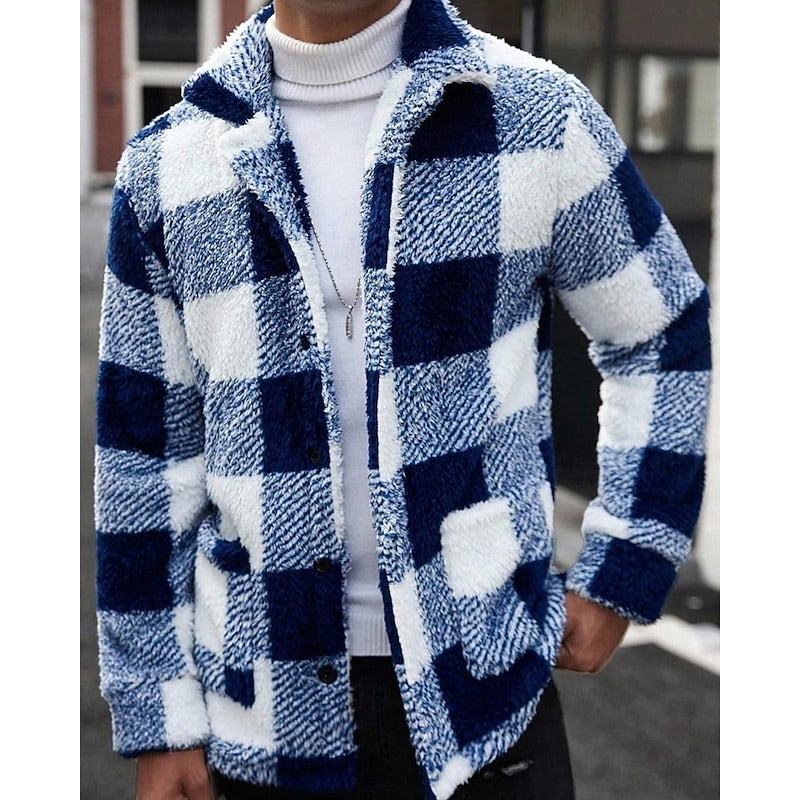 Bruno | Cosy Check Jacket