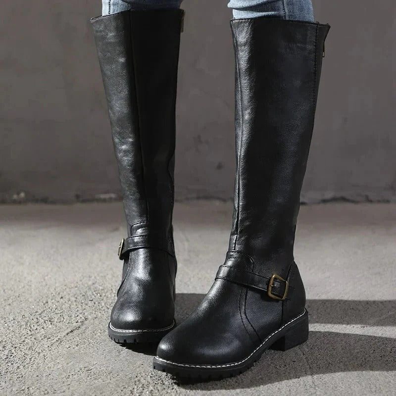 Boots with Block Heel for Women