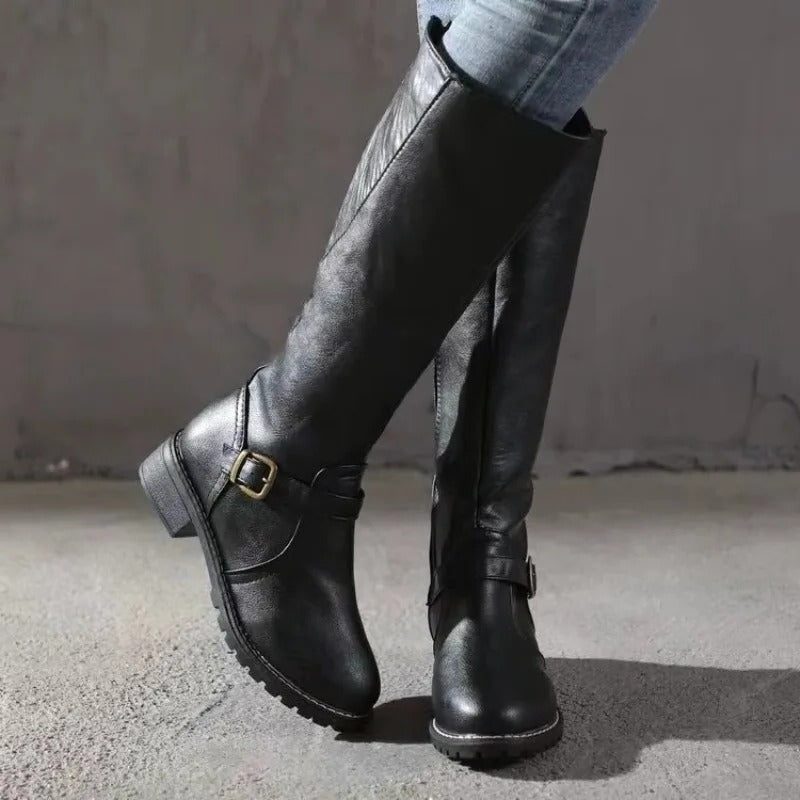 Boots with Block Heel for Women