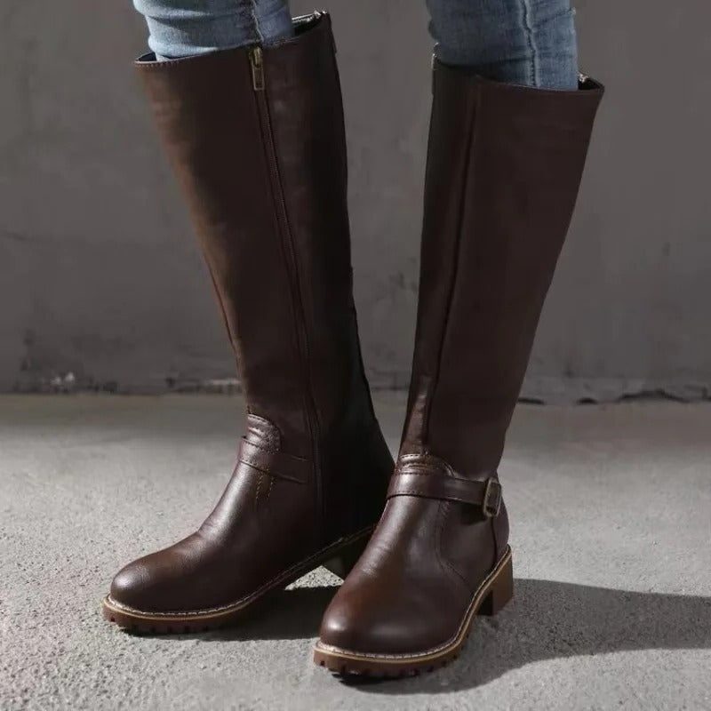 Boots with Block Heel for Women