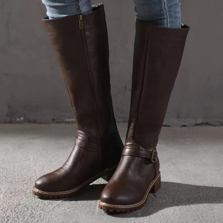 Boots with Block Heel for Women