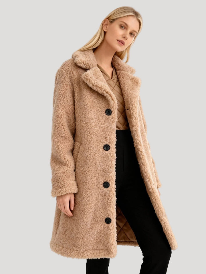 Oversized Long Trench Coat for Women