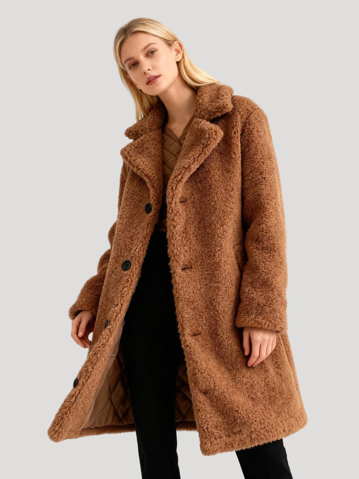 Oversized Long Trench Coat for Women