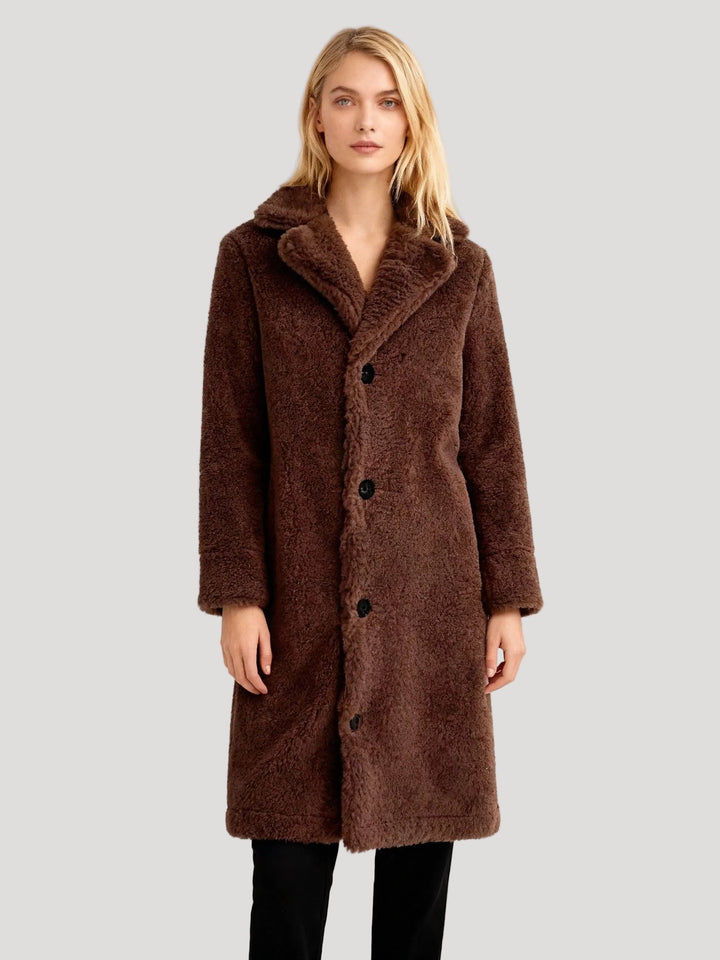 Oversized Long Trench Coat for Women